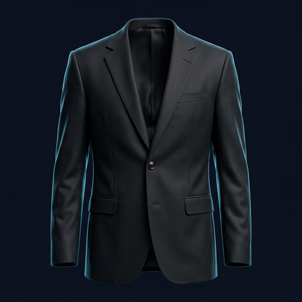 3D Tailored Blazer Dark